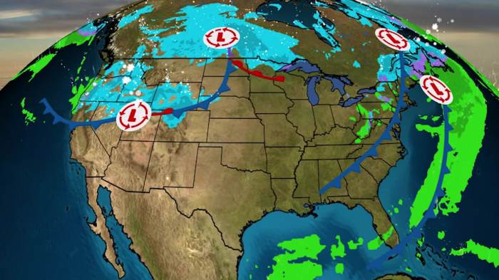 Your Weather To Start The Week: National Forecast - Videos from The ...