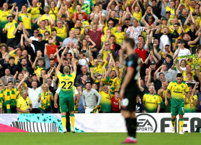 Norwich City: Emi Buendia and Teemu Pukki named in Canaries player ...