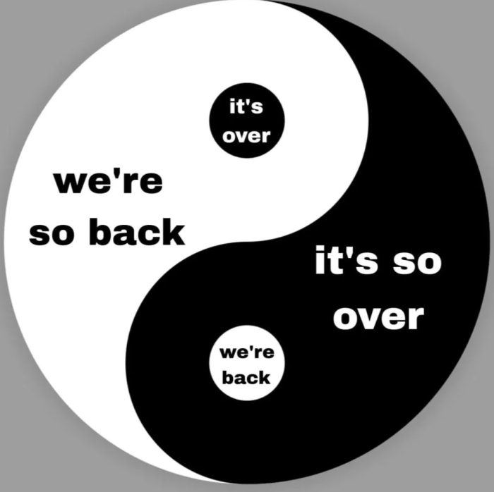 It's So Over / We're So Back | It's So Over / We're So Back | Know Your ...