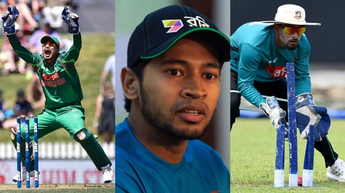 Composite: Nurul Hasan, Mushfiqur Rahim and Liton Das, Bangladesh ...