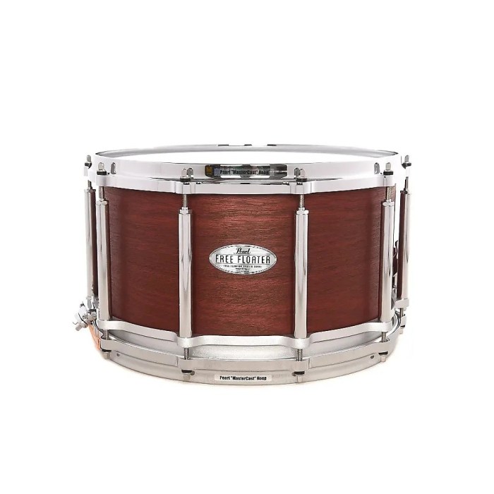 Pearl FTMH1480 Free Floating 14x8 inch Snare Drum (Mahogany) - JB Music
