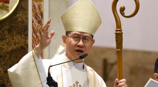 At Pilgrimage of Hope Cardinal Tagle Warns Against Fear-Driven Leadership