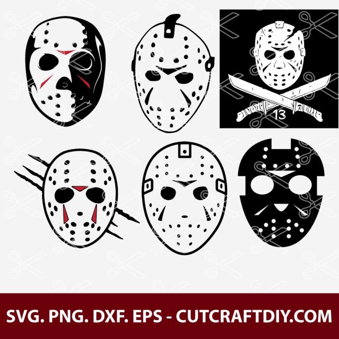 Jason Mask Jason Voorhees Svg Jason Voorhees Halloween Svg | Jason ...
