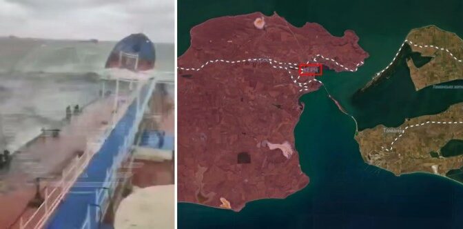 Unusual Incident in the Black Sea Tanker Explosions and Fire