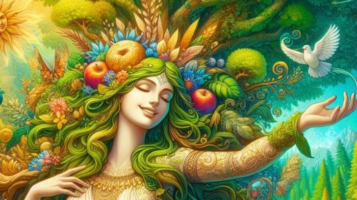 Deusa Gaia Mitologia Grega - FDPLEARN