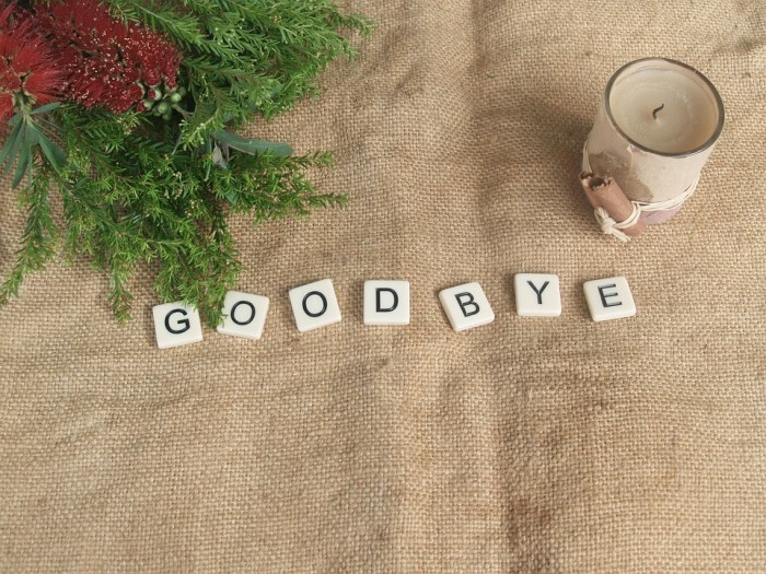 Goodbye Farewell End - Free photo on Pixabay
