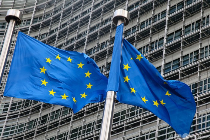 Europäische Union Europa Karte Nationen Mitgliedsstaaten Länder ...