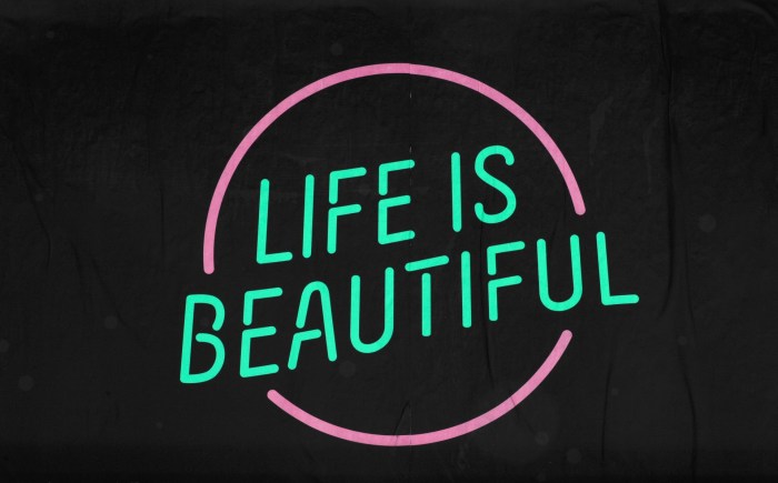 Life Is Beautiful Sign #8 Free Stock Photo - Public Domain Pictures