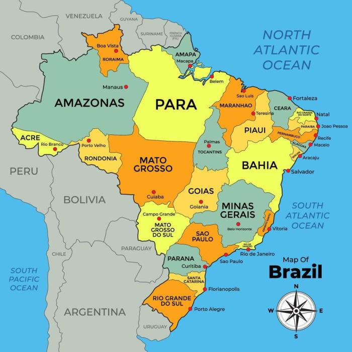 What Countries Does Brazil Share A Border With at Gary Manuel blog