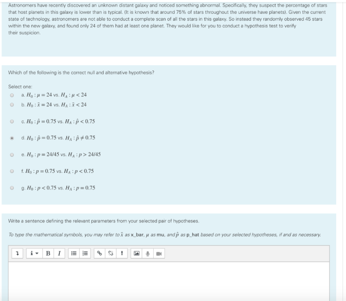 Solved Astronomers have recently discovered an unknown | Chegg.com