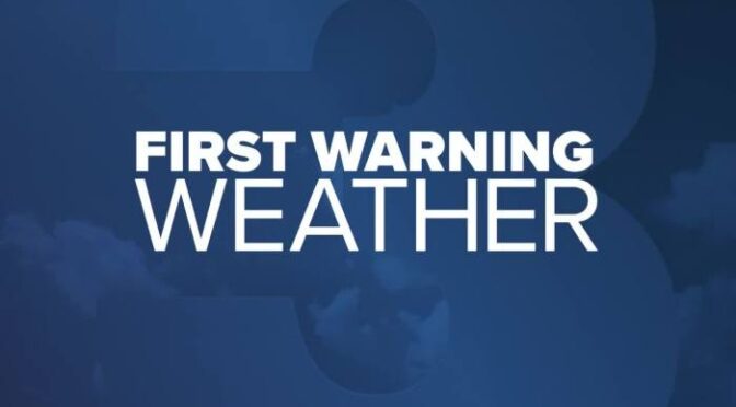 Forecasters Warn About Monday